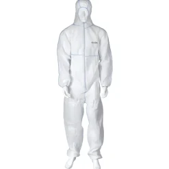 OX-ON Diverse Beskyttelsesudstyr^SMS coverall beskyttelsesdragt type 5-6 hvid str. L