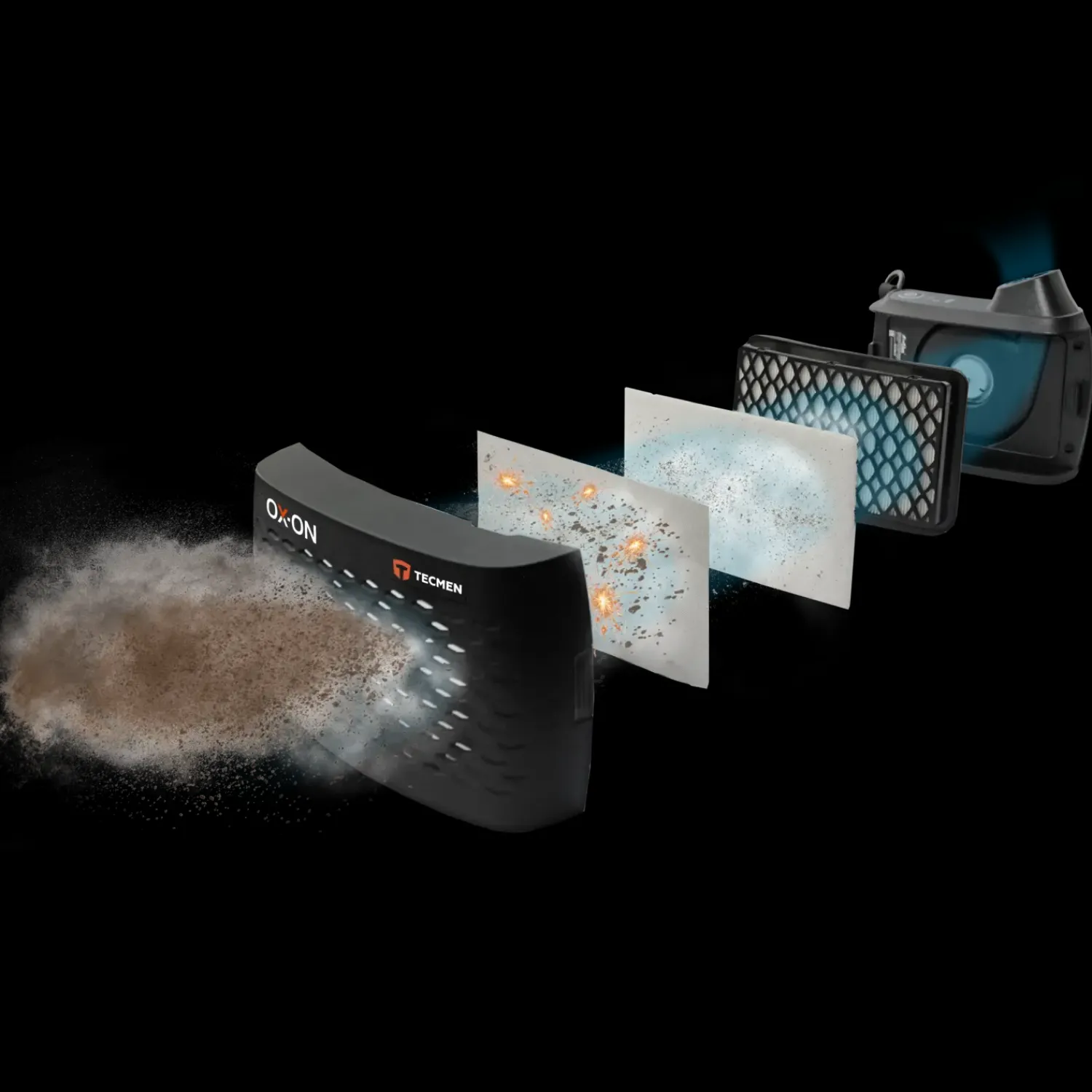 OX-ON Støvmasker Og Åndedrætsværn^Tecmen Powered Air Comfort
