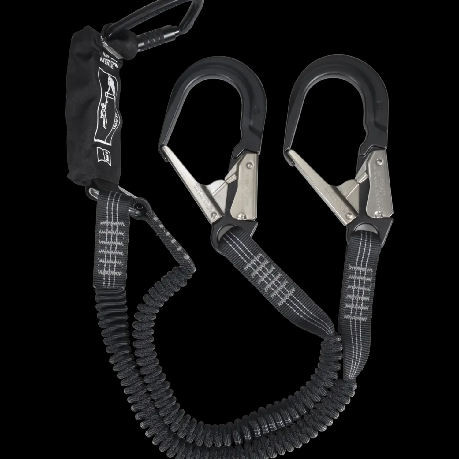 OX-ON Faldsikring^Twin Safety Lanyard Comfort klatreline 1,5 m