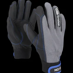 OX-ON Arbejdshandsker^Vibration 12000 vibrationshandske sort/grå str. CE 10