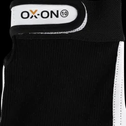 Online OX-ON Worker Basic 2004 gedeskindshandske sort/hvid str. CE 11