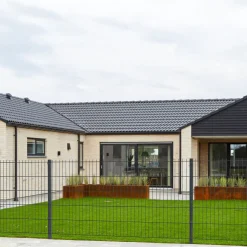 Stål- Og Glashegn^Panelhegn hjørnestolpe 40x40 mm længde 150 cm