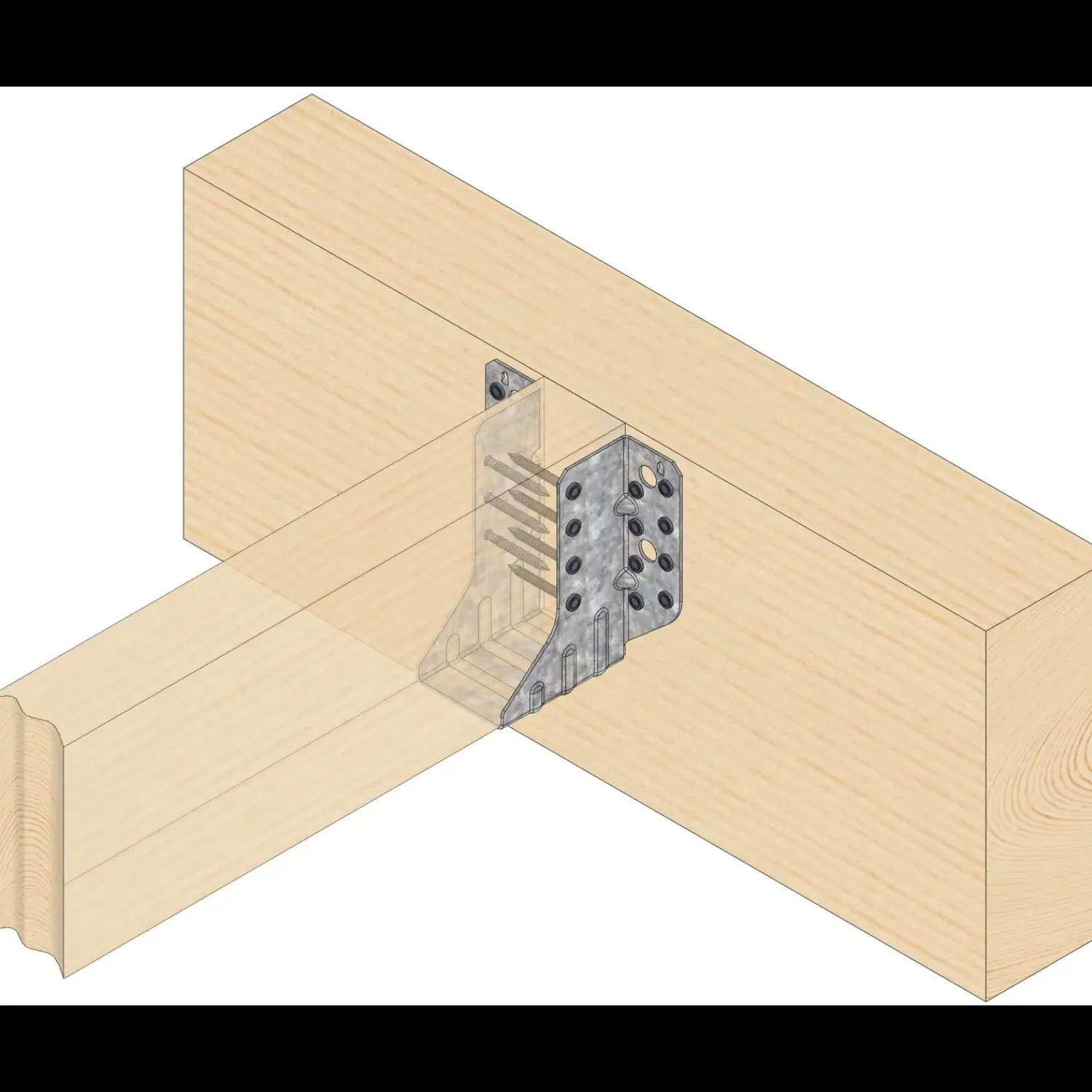 Paslode Bygningsbeslag^BS-U PL 125-177 bjælkesko 45x123 mm varmforzink.
