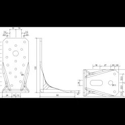 Bygningsbeslag^Paslode Euro Vinkel 65x90x4x135 mm