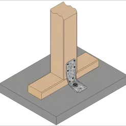 Bygningsbeslag^Paslode Euro Vinkel 65x90x4x135 mm