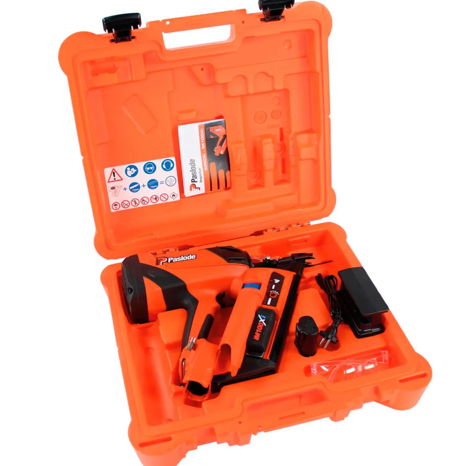 Best Paslode IM100Xi gas sømpistol til 34° 63-100 mm stavsøm