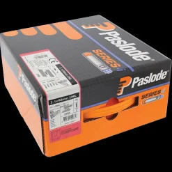 New Paslode ringsøm 34° papirbåndet 3,1x98 mm varmforzinket 2500 stk + 2 gas