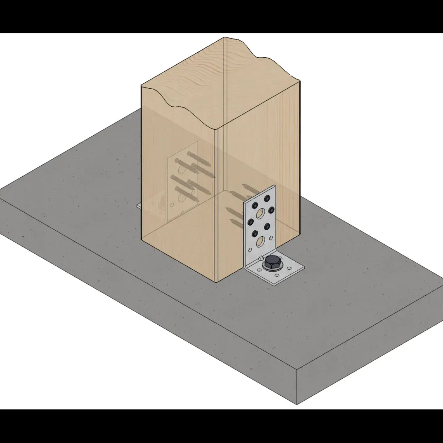 Outlet Paslode V12 vinkelbeslag m/rib 94x50x50x3 mm varmforz.