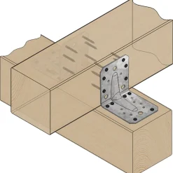 Paslode Bygningsbeslag^vinkelbeslag Type-1 90x105x3x105 mm