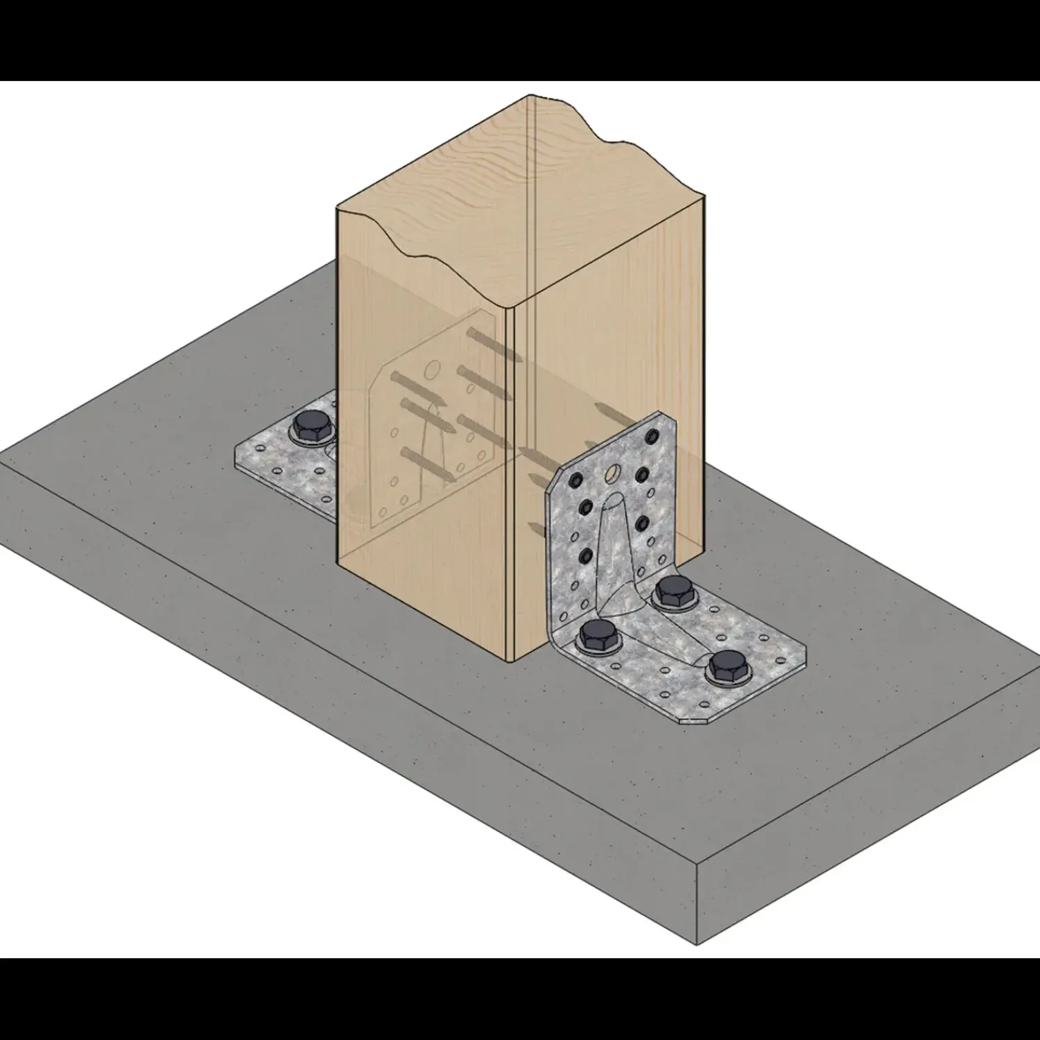 Paslode Bygningsbeslag^vinkelbeslag Type-1 90x105x3x105 mm