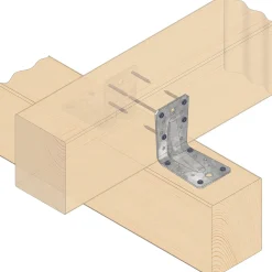 Paslode Bygningsbeslag^Vinkelbeslag V2 M/Rib 90X90X2,5X65 Mm.