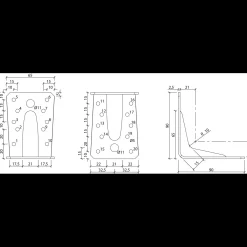 Paslode Bygningsbeslag^Vinkelbeslag V2 M/Rib 90X90X2,5X65 Mm.