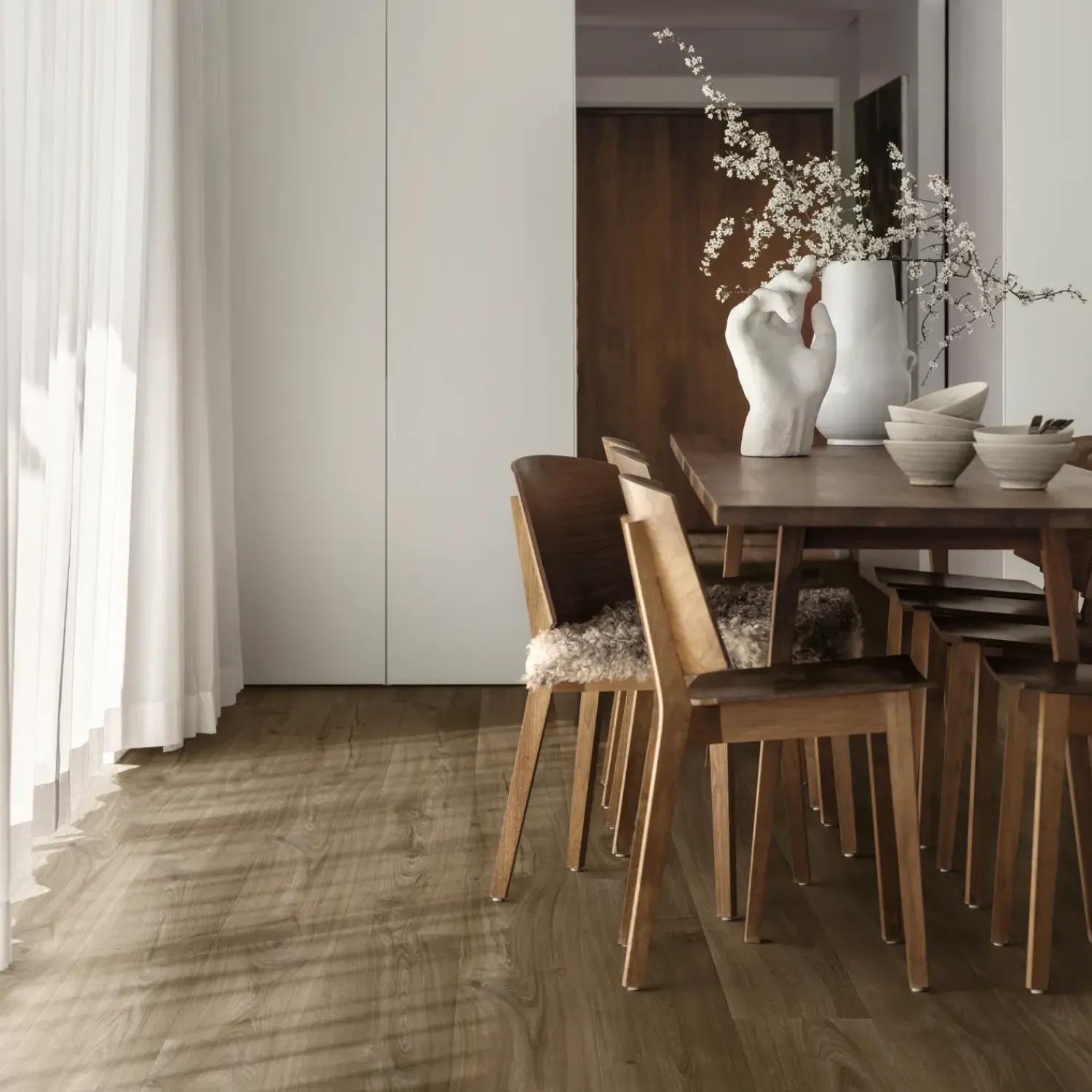 Hot Pergo Trondheim laminatgulv 211x2050x9,5 mm browned oak