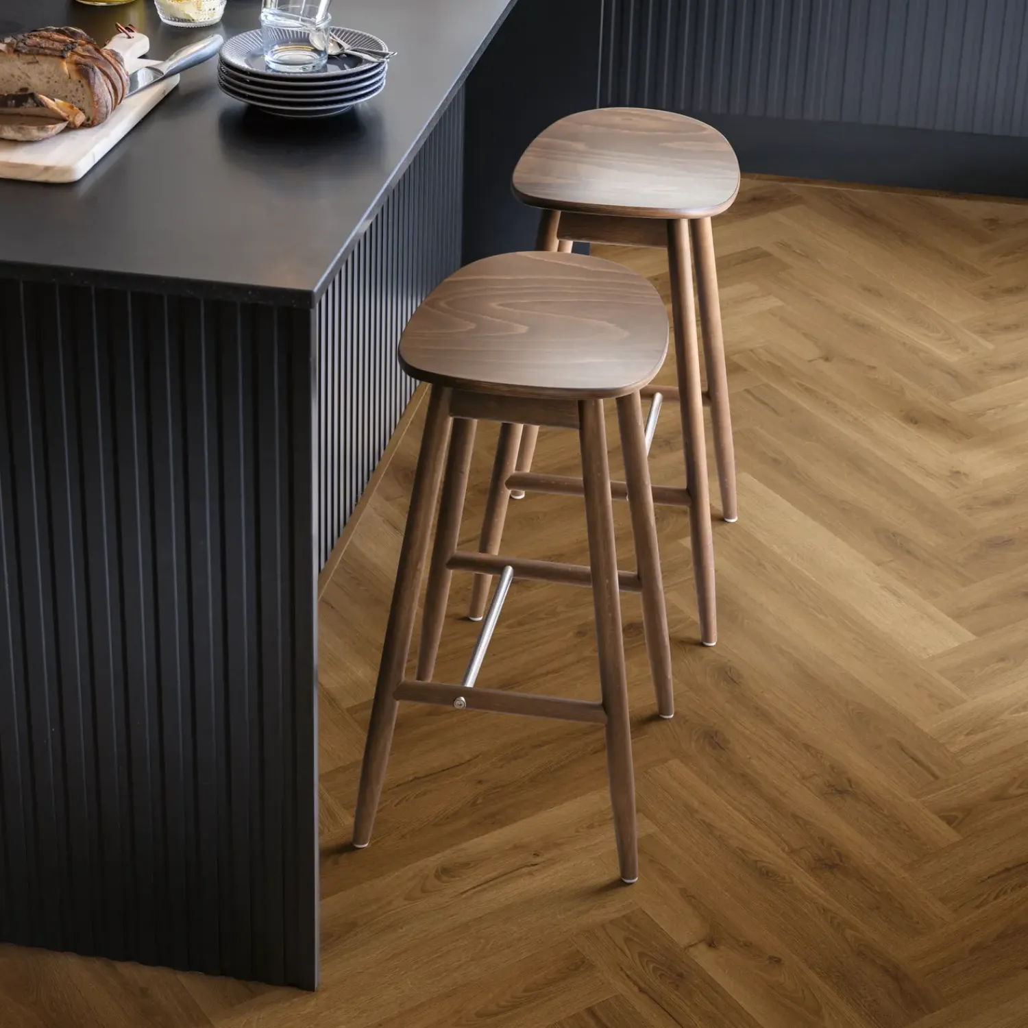 Vinylgulve^Pergo Voxnan pad pro vinylgulv caramel valley oak 126x630x6 mm