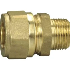 Gulvvarme^PEX slange overgangsnippel 1/2