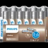 Sale Philips AA+AAA batterier 16 stk