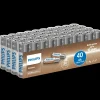 Philips Prepperudstyr^Alkaline LR6/AA batteri 40 stk.