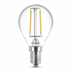 Online Philips Classic LED pære E14 25W 2 pack