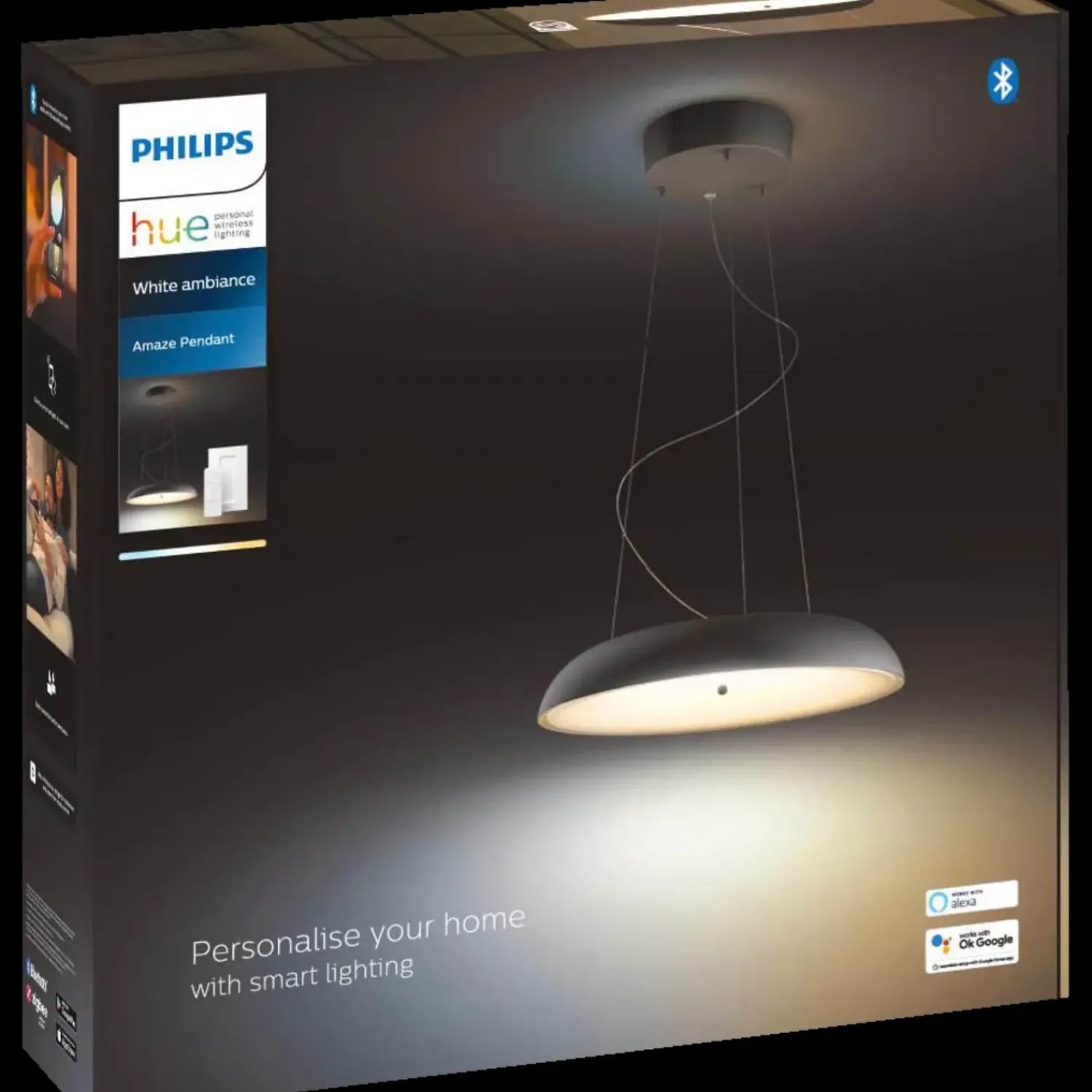 Philips Hue Smart Home^Amaze LED pendel sort