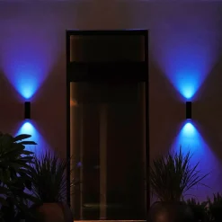 Philips Hue Udendørs Væglamper^Appear udendørs væglampe sort