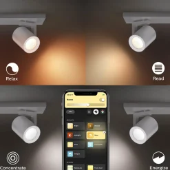 Online Philips Hue Argenta enkelt spot GU10 LED