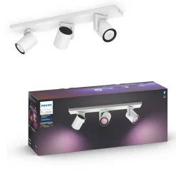 Philips Hue Smart Home^Argenta tre spots GU10 LED