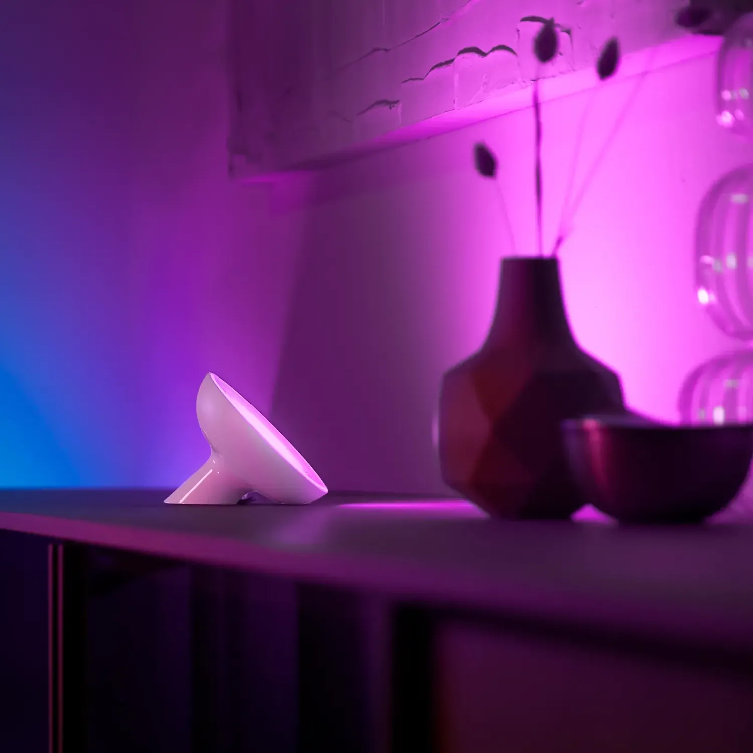 Bordlamper^Philips Hue Bloom bordlampe LED hvid