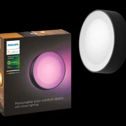 Clearance Philips Hue Daylo udendørs væglampe 15W sort