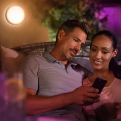 Clearance Philips Hue Daylo udendørs væglampe 15W sort