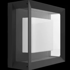 Philips Hue Udendørs Væglamper^Econic udendørs væglampe 15W sort