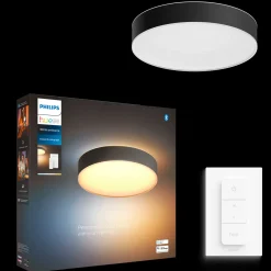 Philips Hue Loftlamper^Enrave M plafond Ø38,1 cm 19,2W sort