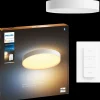 Philips Hue Loftlamper^Enrave XL plafond Ø55,1 cm 48W hvid