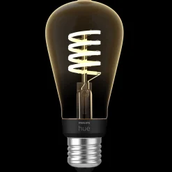 Philips Hue Diverse Led-Pærer^LED edison pære E27 7W ST64 filament hvid ambie