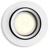Indbygningsspots^Philips Hue Milliskin indbygningsspot rund GU10 LED