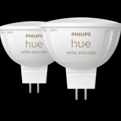 Best Philips Hue MR16-LED-spot GU5.3 hvid/farve ambiente 6,3W 2-pak