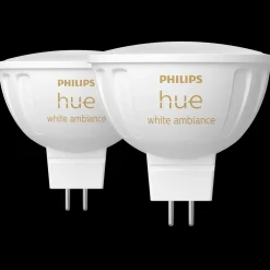 Philips Hue Diverse Led-Pærer^MR16-LED-spot GU5.3 hvid ambiente 5,1W 2-pak