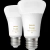 Philips Hue E27 Pærer^smart LED 8,5W 2 pak