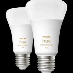 Philips Hue E27 Pærer^smart LED 8,5W 2 pak