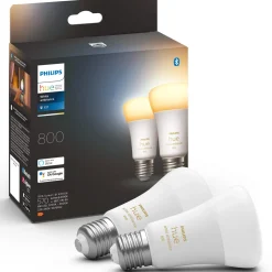 Philips Hue E27 Pærer^smart LED 8,5W 2 pak