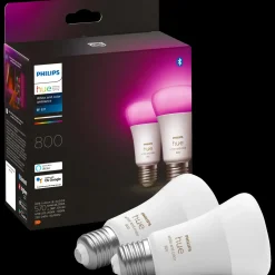 Clearance Philips Hue White and color ambiance dobbeltpakke E27 LED