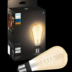 Philips Hue E27 Pærer^White LED G125 Globe E27 pære