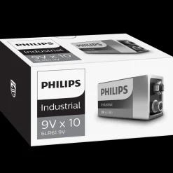 Online Philips Industrial 9V (LR61) batteri - pk. á 10 stk.