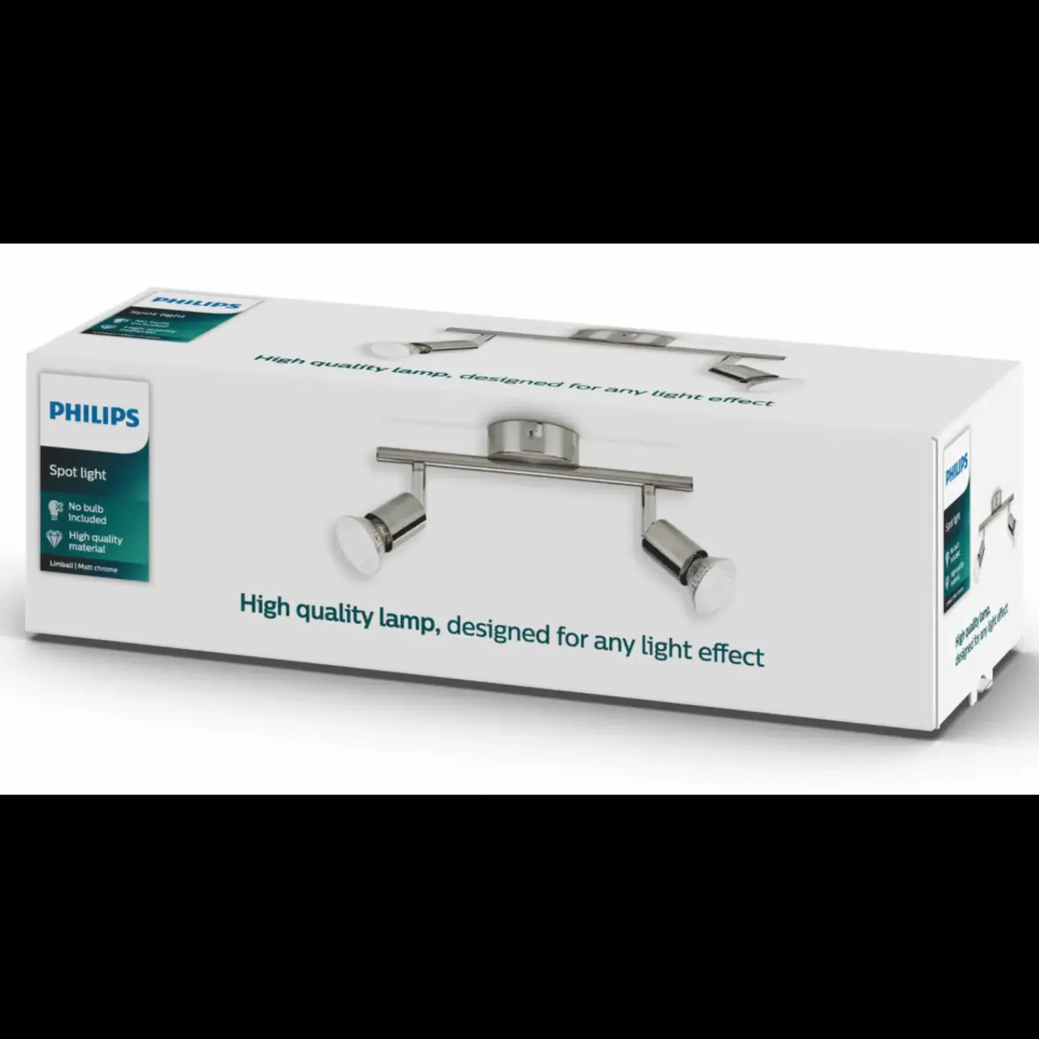 Outlet Philips Limbali spot 2x50W nikkel