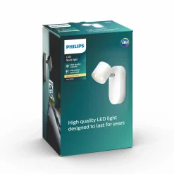 Discount Philips myLiving Star LED spot 1x4W hvid