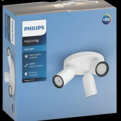 Philips Loftlamper^Pongee spot 3x10W hvid