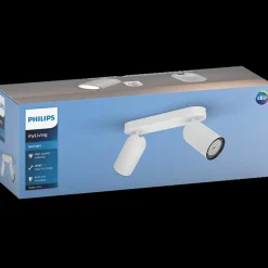 Philips Loftlamper^Pongee spot 2x10W hvid