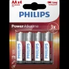 Clearance Philips Power alkaline LR6/AA batteri 4 stk.