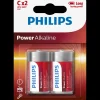 Best Philips Power Alkaline LR14 2-blister batteri