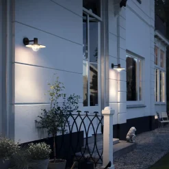 Sale Philips Skua udendørs væglampe sort