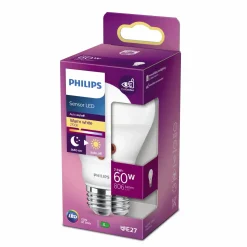 Philips E27 Pærer^Special LED pære E27 60W mat